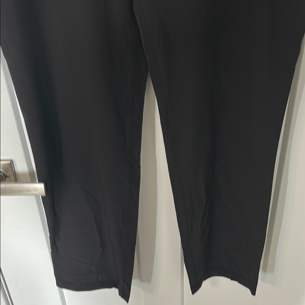 Classic Black Straight Leg Women's Pants - Picture 3 of 13